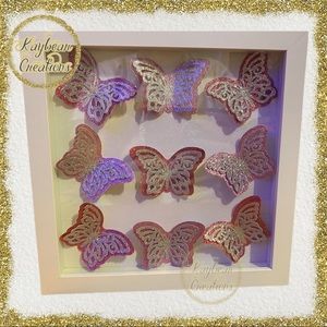 Butterfly shadow box